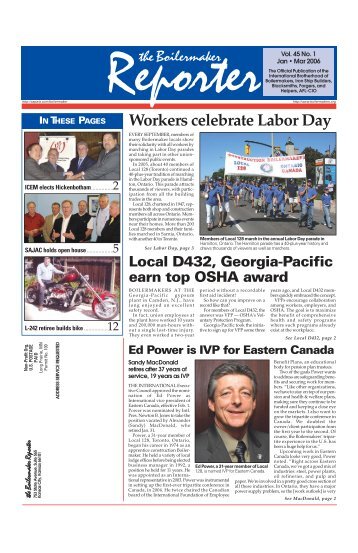 Workers celebrate Labor Day - International Brotherhood of ...