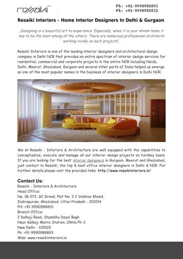 synergy corporate interiors office interior designers in delhi