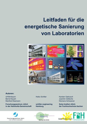 Leitfaden für die energetische Sanierung von Laboratorien