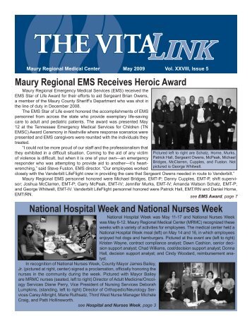 LINK LINK THE VITA - Maury Regional Healthcare System