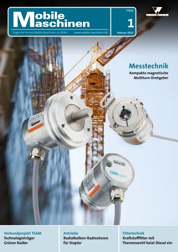 Mobile Maschinen 1/2015