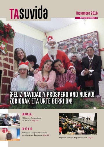 ¡FELIZ NAVIDAD Y PRÓSPERO AÑO NUEVO! ZORIONAK ETA URTE BERRI ON!