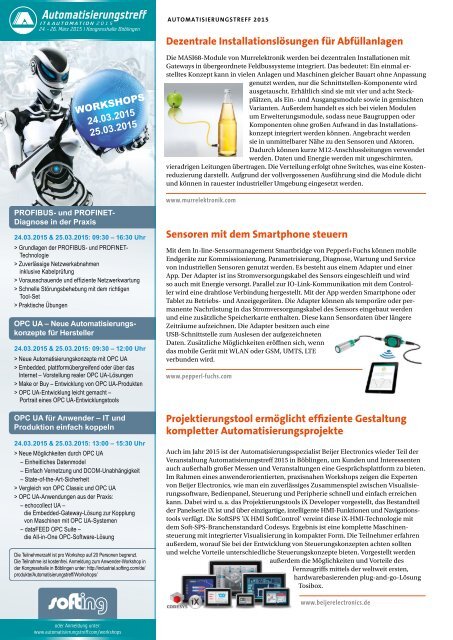 Industrielle Automation 1/2015