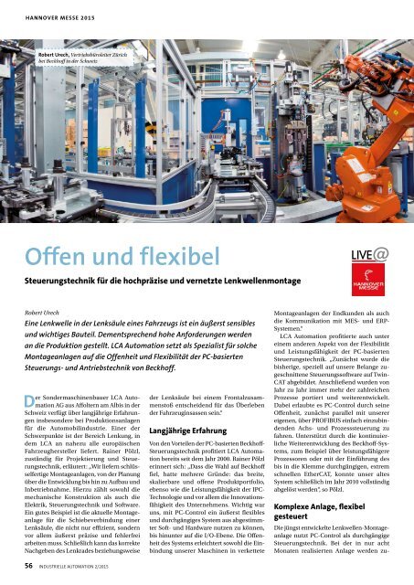 Industrielle Automation 2/2015