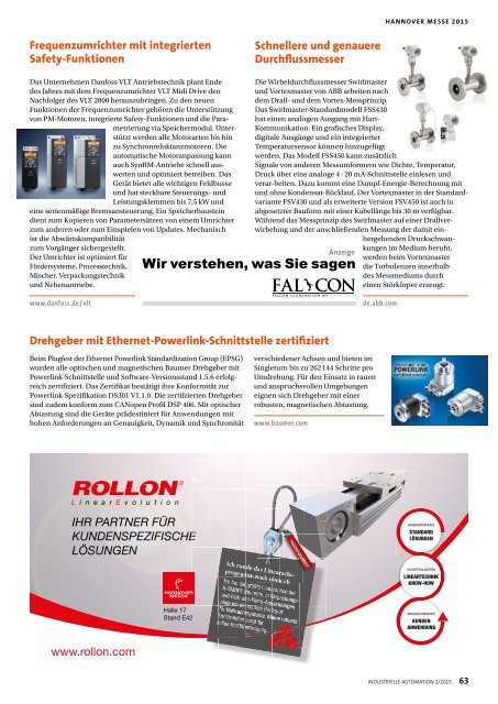 Industrielle Automation 2/2015