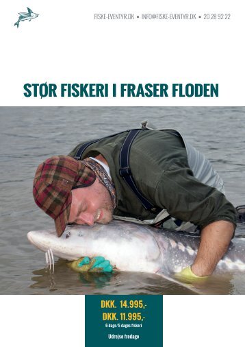 Stør fiskeri i Fraser