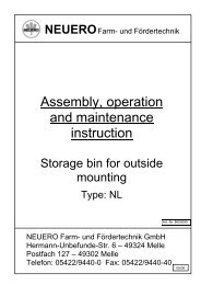 Assembly, operation and maintenance instruction - NEUERO Farm