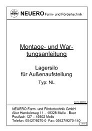 Montage- und War- tungsanleitung - NEUERO Farm