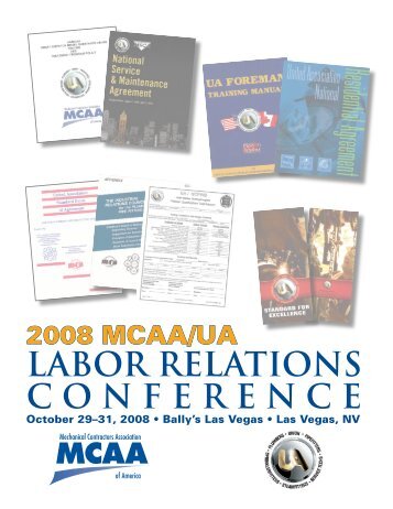 labor relations conference - the Mechanical Contractors Association ...