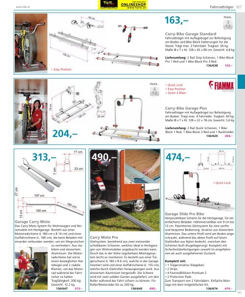 Falle Campingwelt Katalog 2017