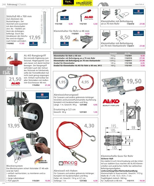 Falle Campingwelt Katalog 2017