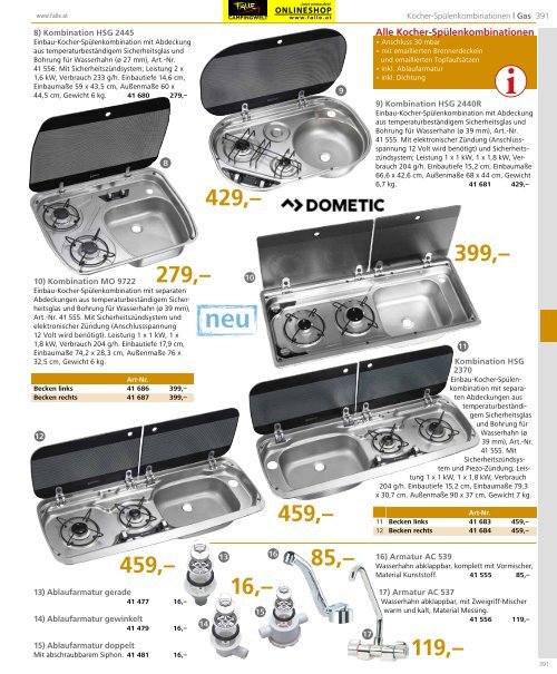 Falle Campingwelt Katalog 2017