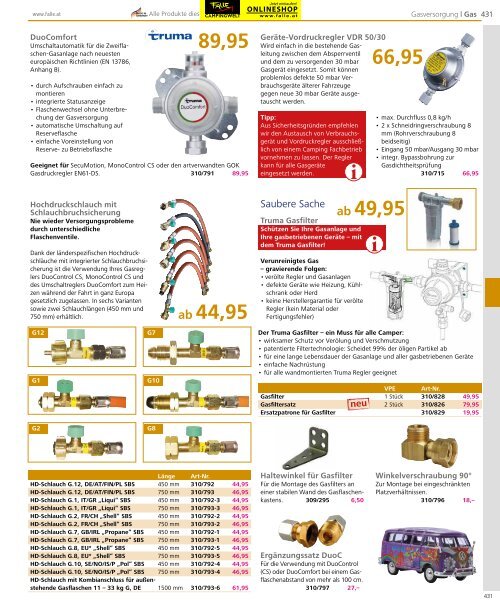 Falle Campingwelt Katalog 2017