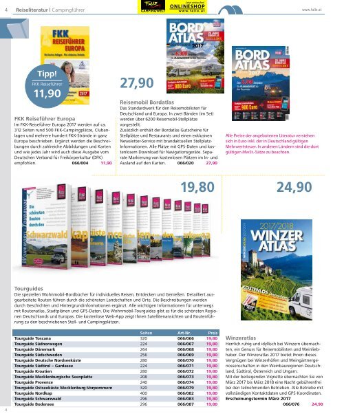 Falle Campingwelt Katalog 2017