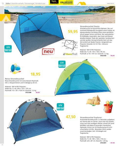 Falle Campingwelt Katalog 2017