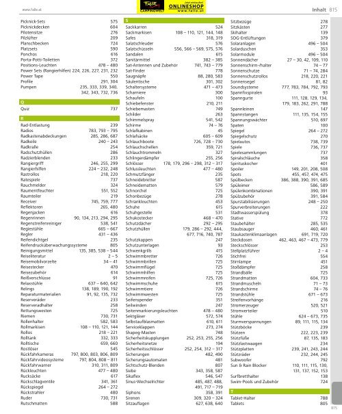 Falle Campingwelt Katalog 2017