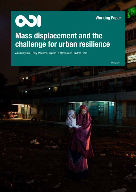 Mass displacement and the challenge for urban resilience