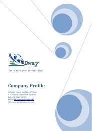 Bway Profile