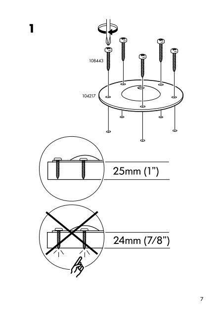 Ikea KALLAX combinazione con scrivania - S49133616 - Istruzioni di montaggio