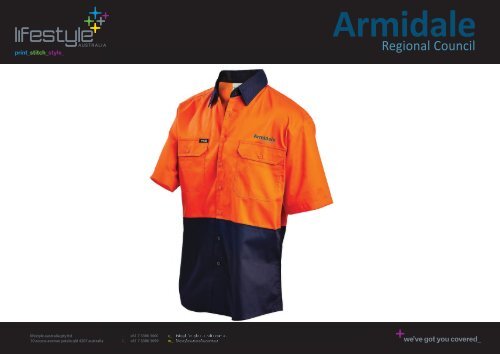 Armidale Regional Council - Workwear capsule