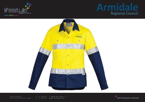 Armidale Regional Council - Workwear capsule