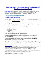 Soci Marketer review - Soci Marketer (MEGA) $23,800 bonuses