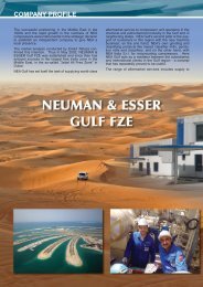 COMPANY PROFILE - Neuman & Esser