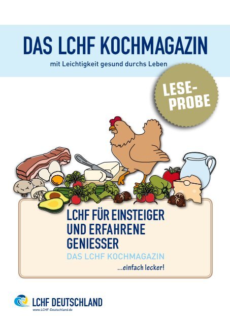 LCHF Kochmagazin Einsteiger_Leseprobe