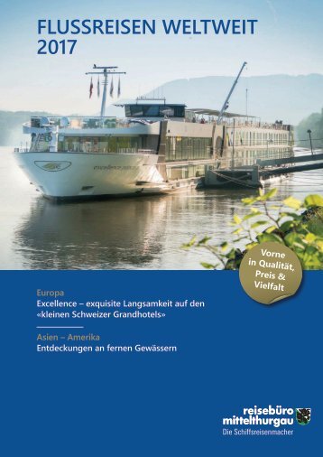 Flussreisen Weltweit 2017