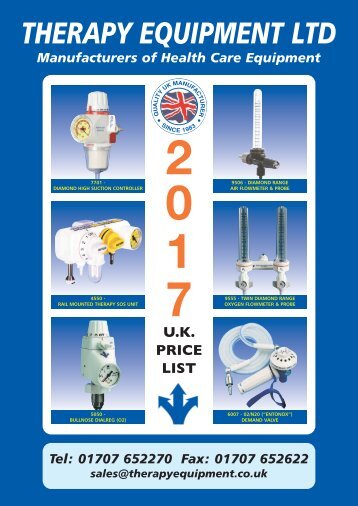 Price List 2017(UK)