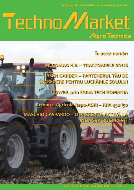 Technomarket Agrotechnica nr. 13