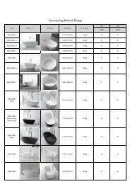 Modern Bathtub Catalogue - 2016