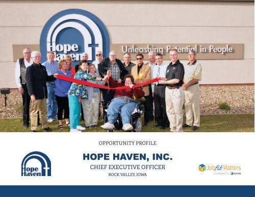Hope Haven CEO Opportunity Profile