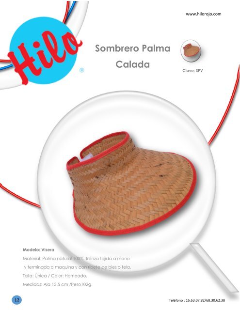 Catalogo de Sombreros 2017