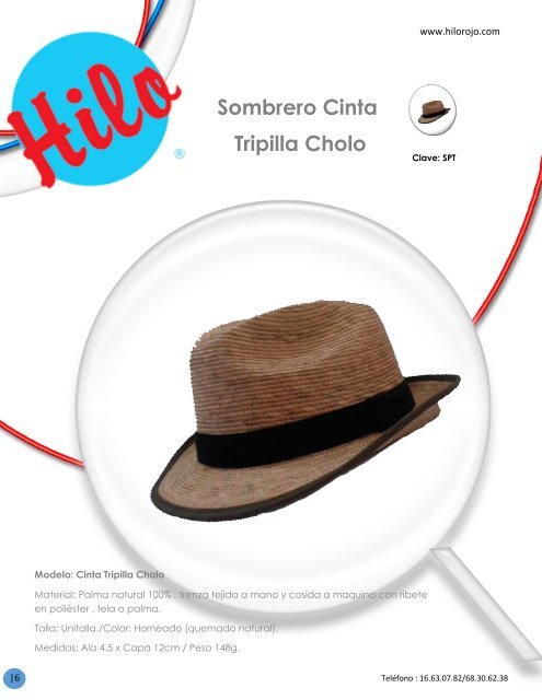 Catalogo de Sombreros 2017