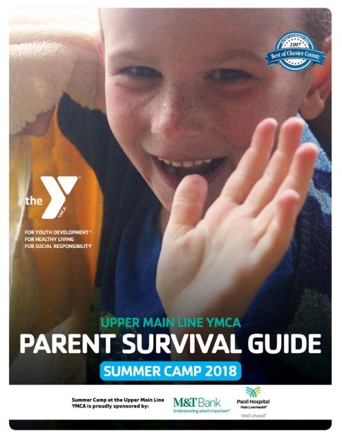 Upper Main Line YMCA - Parent Summer Camp Guide - 2018