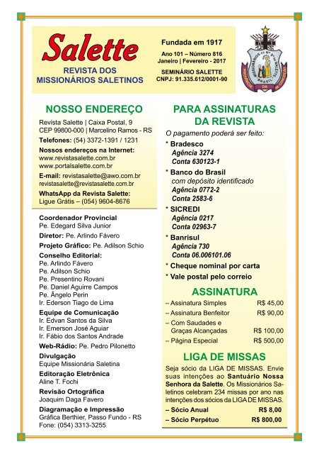 Rivista Brasile Jan Fev 2017