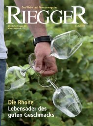 Die Rhone Lebensader des guten Geschmacks