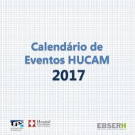 Calendário Hucam 2017