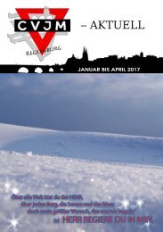 CVJM Regensburg - Aktuell 2017-01 Jan-April