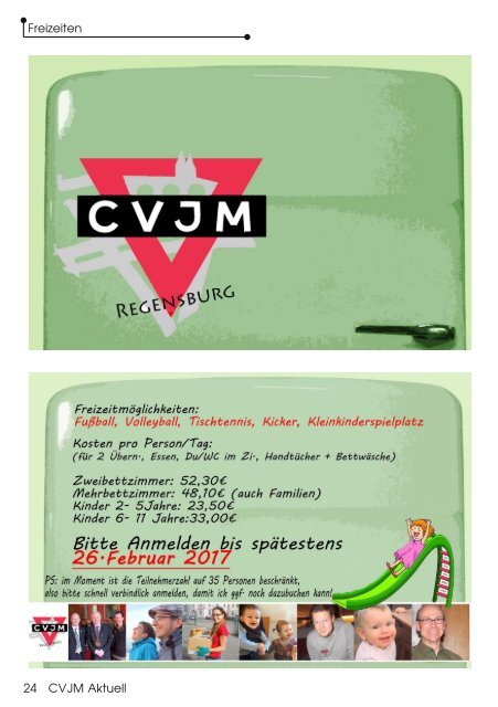 CVJM Regensburg - Aktuell 2017-01 Jan-April