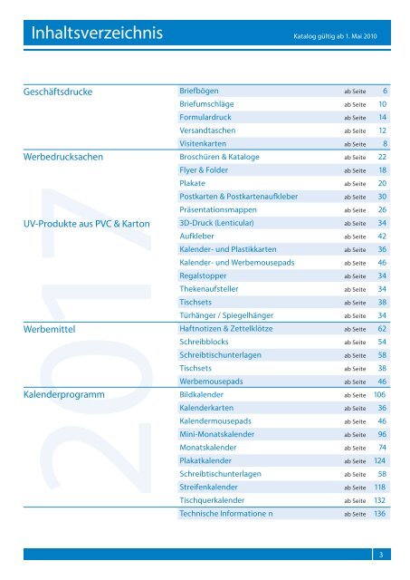 Produktkatalog 2017