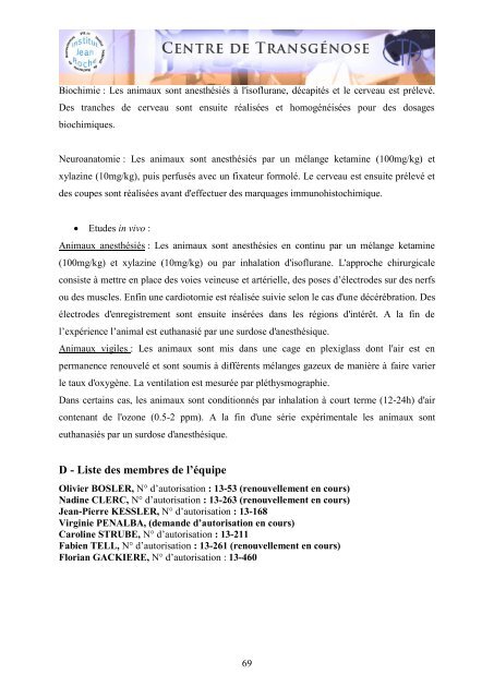 Neurophysiologie de Marseille (CRN2M) UMR6231 Equipe 2