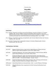 Curriculum Vitae - UCLA Institute of the Environment and ...