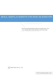Boll replacement filter element  introduce file