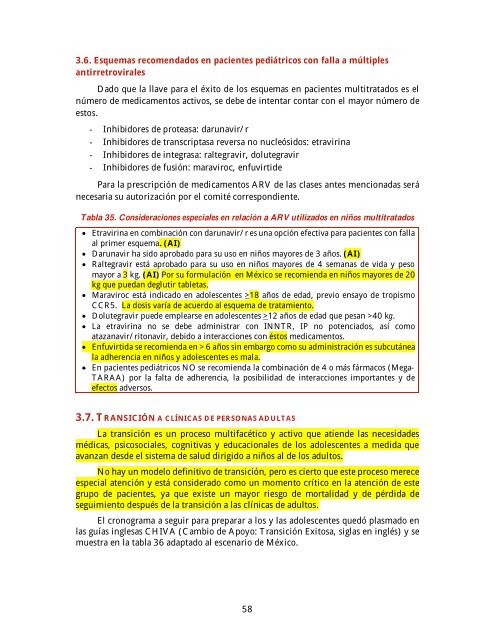 GUÍA MANEJO ANTIRRETROVIRAL PERSONAS VIH