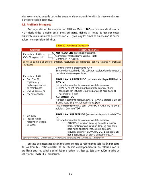 GUÍA MANEJO ANTIRRETROVIRAL PERSONAS VIH