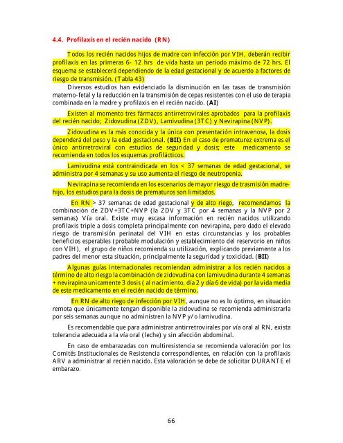 GUÍA MANEJO ANTIRRETROVIRAL PERSONAS VIH