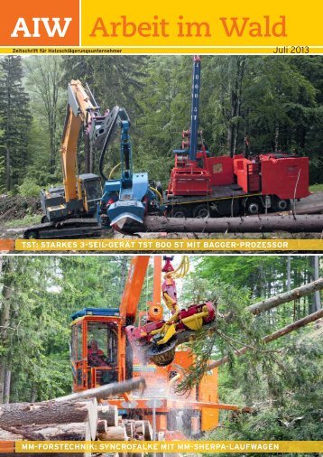 TST 800 5t mit Prozessorbagger