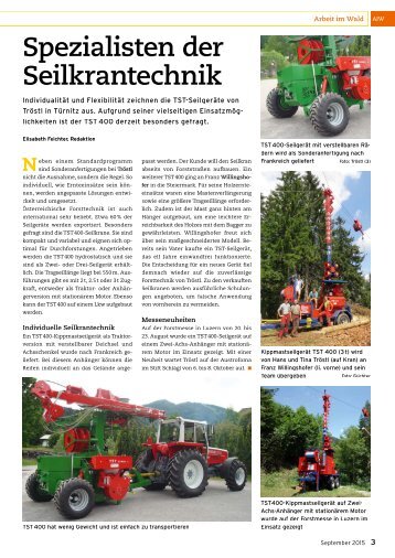 TST 400 3t Spezialanhänger
